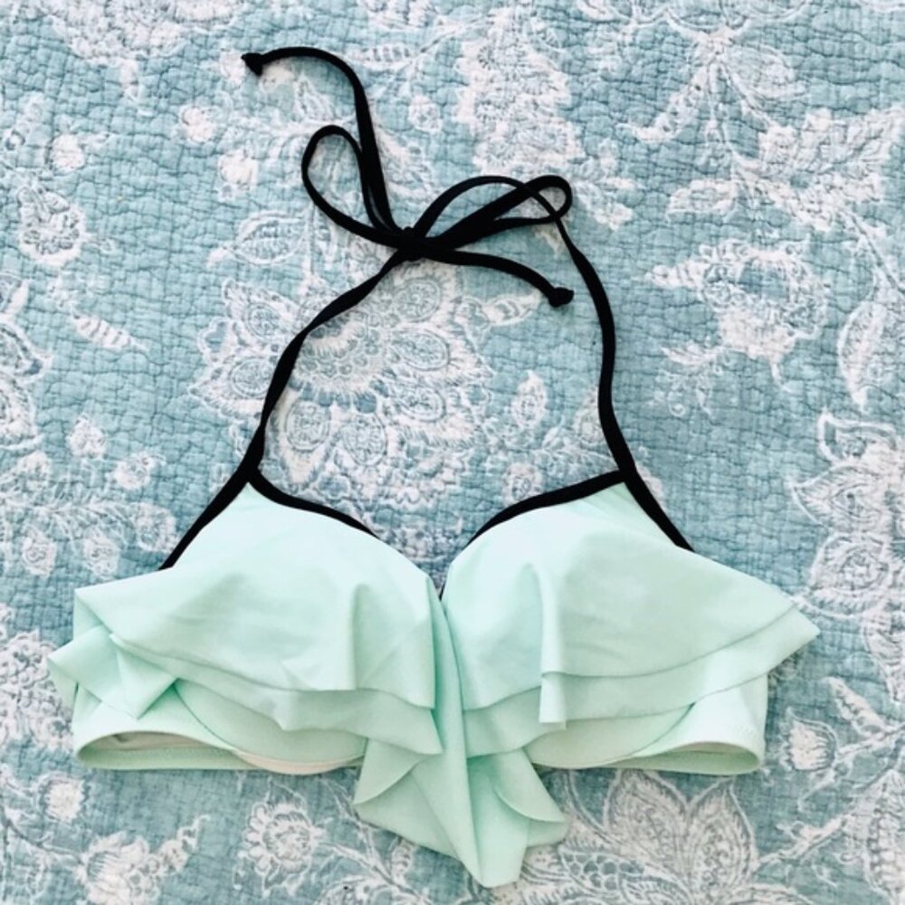 Pink Bikini Top Sz M